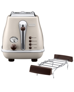 Купить Тостер DeLonghi Icona Vintage CTOV 2103.BG Beige  в E-mobi