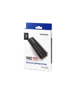 Купить SSD накопитель Samsung 980 PRO M.2 2280 1 ТБ MZ-V8P1T0CW с радиатором подходит для PS5  в E-mobi