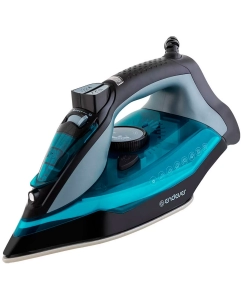 Купить Утюг Endever DELTA-234, черный/лазурно-синий в E-mobi