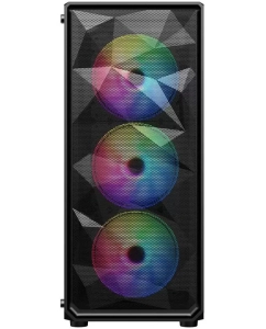 Купить Корпус компьютерный 1stPlayer FD3 (FD3-BK-4F1) черный  в E-mobi