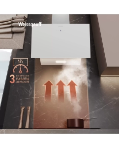 Купить Купольная вытяжка Weissgauff Yota 600 Touch White Glass  в E-mobi