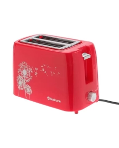 Купить Тостер SAKURA SA-7608R Red в E-mobi