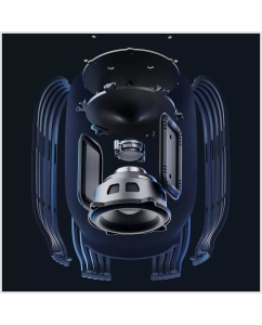 Купить Колонка умная Sber SberBoom 40 Вт, с голосовым ассистентом Салют, синяя  в E-mobi