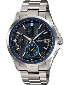 Купить Японские титановые наручные часы Casio Oceanus OCW-T2600-1A с хронографом в E-mobi