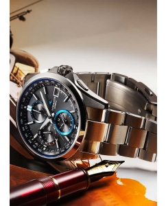 Купить Японские титановые наручные часы Casio Oceanus OCW-T2600-1A с хронографом  в E-mobi