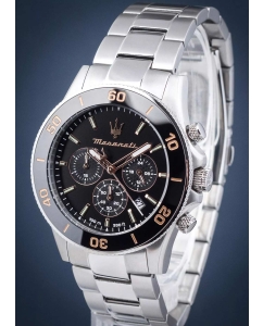 Купить Наручные часы Maserati R8873600001 с хронографом  в E-mobi