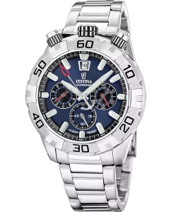 Купить Наручные часы Festina F20743/1 с хронографом в E-mobi
