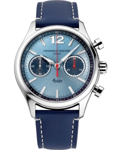 Купить Швейцарские механические наручные часы Frederique Constant FC-397HLBN5B6 с хронографом в E-mobi