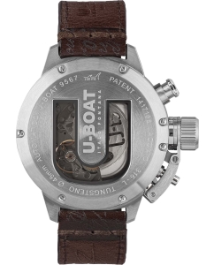 Купить Механические наручные часы U-BOAT UB-9567/A с хронографом  в E-mobi