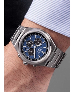 Купить Японские титановые наручные часы Citizen CA4610-85L с хронографом  в E-mobi