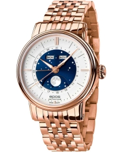 Купить Швейцарские механические наручные часы Epos 3439.322.24.26.34-ucenka в E-mobi