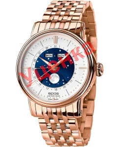 Купить Швейцарские механические наручные часы Epos 3439.322.24.26.34-ucenka  в E-mobi