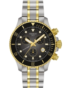 Купить Швейцарские наручные часы Tissot T120.217.22.061.00 с хронографом в E-mobi