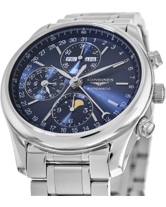 Купить Швейцарские механические наручные часы Longines L2.673.4.92.6 с хронографом  в E-mobi