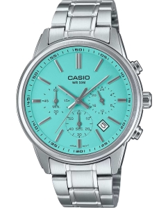 Купить Японские наручные часы Casio Collection MTP-E515D-2A2-ucenka с хронографом в E-mobi