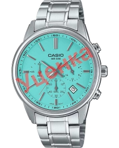 Купить Японские наручные часы Casio Collection MTP-E515D-2A2-ucenka с хронографом  в E-mobi