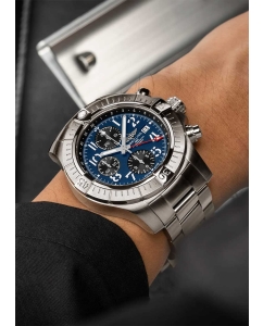 Купить Швейцарские механические наручные часы Breitling A24315101C1A1 с хронографом  в E-mobi