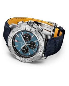 Купить Швейцарские механические титановые наручные часы Breitling EB0148101C1X1 с хронографом  в E-mobi