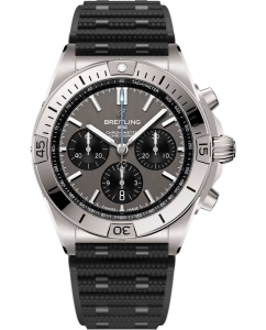 Купить Швейцарские механические титановые наручные часы Breitling EB0134101M1S1 с хронографом в E-mobi