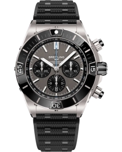 Купить Швейцарские механические титановые наручные часы Breitling EB0136251M1S1 с хронографом в E-mobi