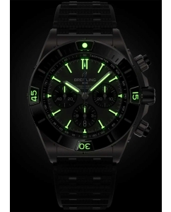 Купить Швейцарские механические титановые наручные часы Breitling EB0136251M1S1 с хронографом  в E-mobi