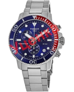 Купить Швейцарские наручные часы Tissot T120.417.11.041.03-ucenka-1 с хронографом  в E-mobi