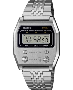 Купить Японские наручные часы Casio Vintage A1100D-1-ucenka с хронографом в E-mobi
