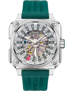 Купить Швейцарские механические наручные часы ROMAGO RM085-0557PL-GR-6 в E-mobi