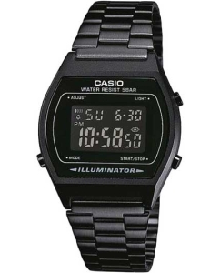 Купить Японские наручные часы Casio Vintage B640WB-1B-ucenka с хронографом в E-mobi