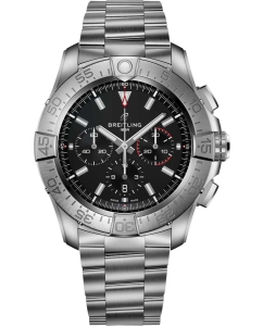 Купить Швейцарские механические титановые наручные часы Breitling EB0148101B1E1 с хронографом в E-mobi