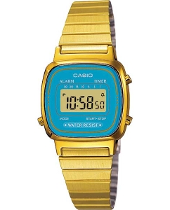 Купить Японские наручные часы Casio Vintage LA-670WEGA-2E-ucenka с хронографом в E-mobi