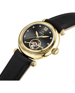 Купить Российские механические золотые наручные часы NIKA 1010.0.3.56A  в E-mobi