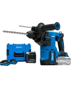 Купить Перфоратор DCUT набор SDS plus, бесщёточный, 21В, 3р,2акк 4Ah DABA0421, +з/у DCBA0421, кейс DBOX-T1F-R0221 DCRJ0221-BOXSet-SP2 в E-mobi