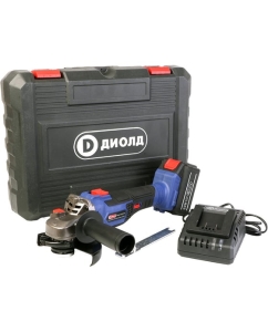 Купить Шлифовальная угловая аккумуляторная машина ДИОЛД Амшу-20 ли-01 (кейс) 10300051 в E-mobi