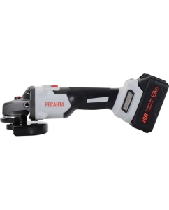 Купить Углошлифовальная машина аккумуляторная Ресанта АУШМ-125/20Li-R (в комплекте 1 АКБ и ЗУ) ЕА+ в кейсе 75/12/26  в E-mobi
