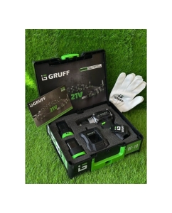 Купить Аккумуляторный шуруповерт GRUFF GF-18  в E-mobi