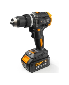 Купить Дрель-шуруповерт ударная аккумуляторная RUNTEC PRO 13 мм, 20В, 2*4Ач, 100Нм RT-ID224 в E-mobi