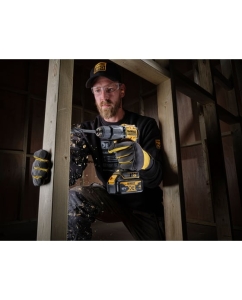 Купить Аккумуляторная ударная дрель-шуруповерт DEWALT DCD100YM2T, 18 В, 1650 об/мин, 28050 уд/мин, с 2 АКБ 4 Ач и ЗУ, в кейсе TSTAK DCD100YM2T-QW  в E-mobi