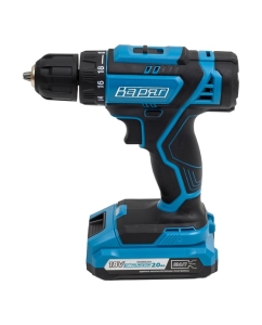 Купить Дрель аккумуляторная ВАРЯГ ДА-18/1Л (18В, пат10мм,2 скорости,50Нm, аккум Li-2,0А/ч) картон, 1 акб (1/10) 017025  в E-mobi