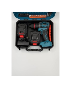 Купить Ударная бесщеточная аккумуляторная дрель-шуруповерт BlackWeld JZ02-10B 21V 1.5Ah 150180  в E-mobi