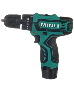 Купить Аккумуляторная дрель-шуруповерт MINLI 10mm 22N.m Li-ion 12Vx2 DC102.3  в E-mobi
