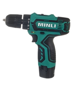 Купить Аккумуляторная дрель-шуруповерт MINLI 10mm 22N.m Li-ion 12Vx2 DC102.2 в E-mobi