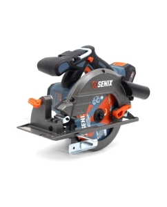 Купить Дисковая пила Senix X2 20В 165 мм, АКБ 4Ач, ЗУ 2А, кейс XStack PSCX2-M6-EU  в E-mobi