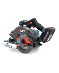 Купить Дисковая пила Senix X2 20В 165 мм, АКБ 4Ач, ЗУ 2А, кейс XStack PSCX2-M6-EU  в E-mobi