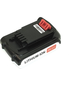 Купить Аккумулятор AMPERIN для Black & Decker (p/n: LB20, LBX20, LBXR20 SL186K, ASL188K, BDCDMT12) 20V 2Ah Li-ion 074715 в E-mobi