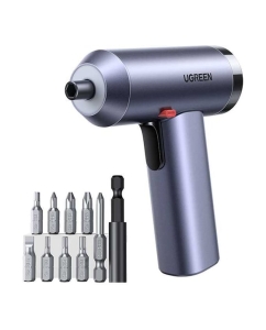 Купить Шуруповерт с набором бит Ugreen UT118 Electric Screwdriver Set серый 15712_ в E-mobi