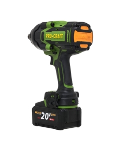 Купить Гайковерт аккумуляторный PROCRAFT PWA90  20В 2100Нм (АКБ 8Ач + ЗУ) Кейс PWA90-1b-c  в E-mobi