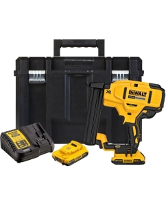 Купить Аккумуляторный скобозабивной пистолет DEWALT DCN681D2, 18В, c 2 АКБ 2 Ач и ЗУ, в кейсе TSTAK DCN681D2-QW в E-mobi