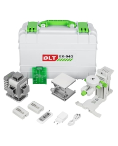 Купить Нивелир лазерный DLT 4D EK-04G, 4 замк.плоск. (16 линий), дальность 40м, 4502 в E-mobi