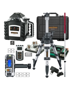 Купить Автоматический ротационный лазерный нивелир Laserliner Quadrum M 350 S Set 1 053.00.09-1  в E-mobi